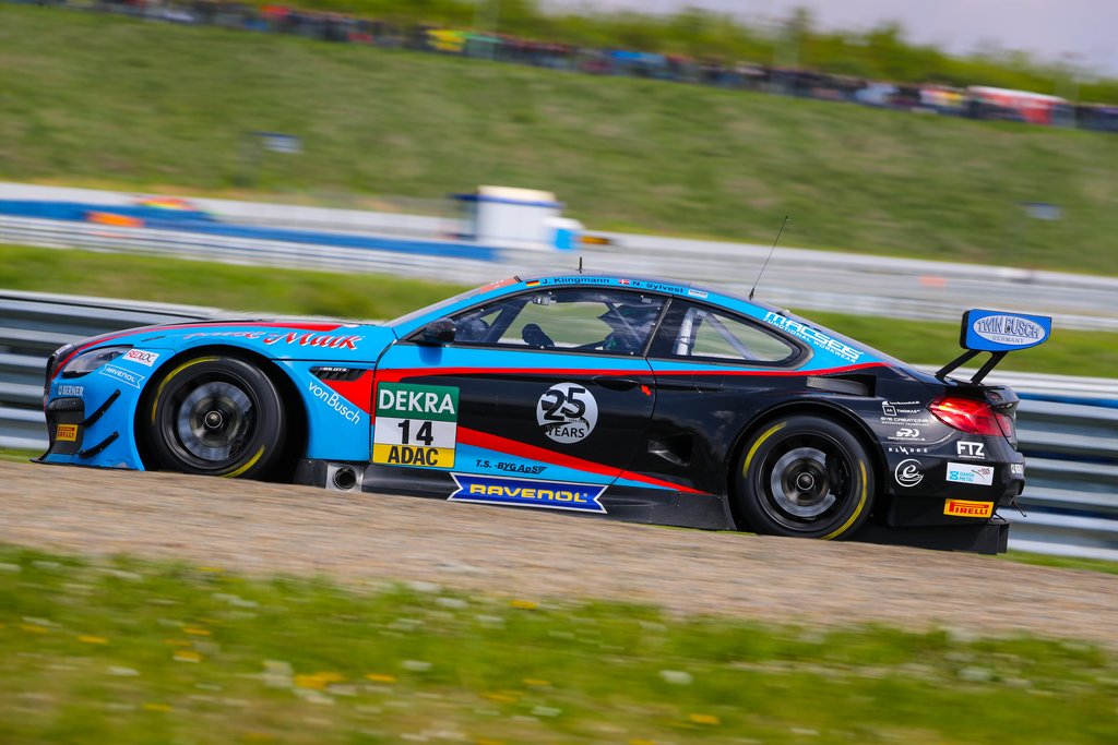 Det var først under fredagens træning, at Nicolai Sylvest kørte i BMW'en
(Foto: Axel Weichert)